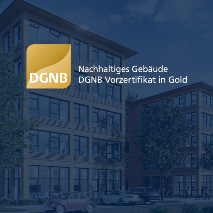 Beilsteiner Straße 113: Vorzertifikat DGNB-Gold auf der Expo Real 2023 erhalten