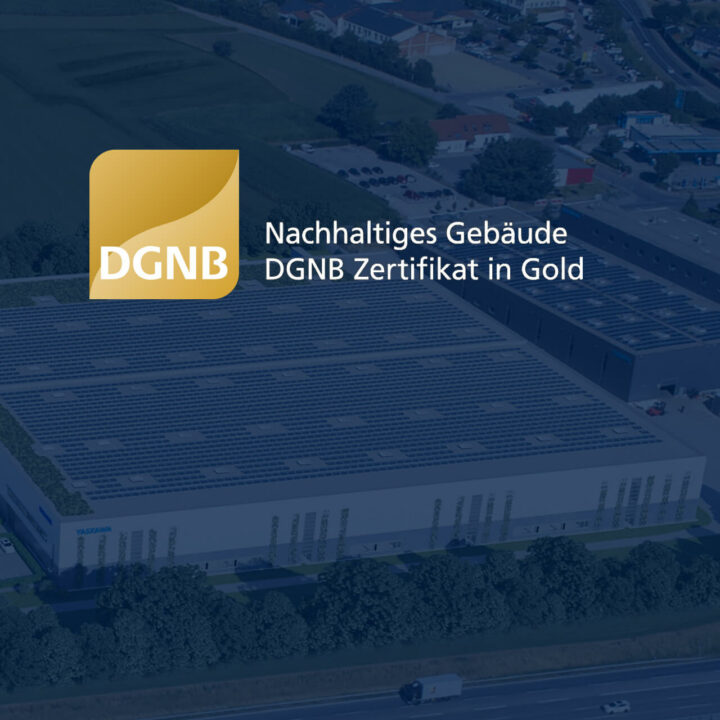 DGNB-Gold für „Rekordzeit-Halle“