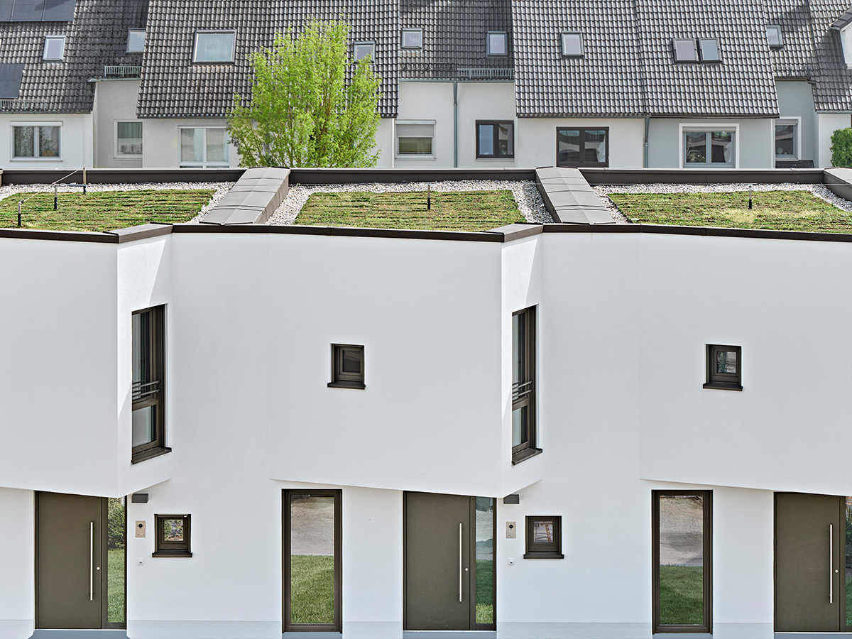 DIBAG Rathausviertel Kirchheim Reihenhäuser